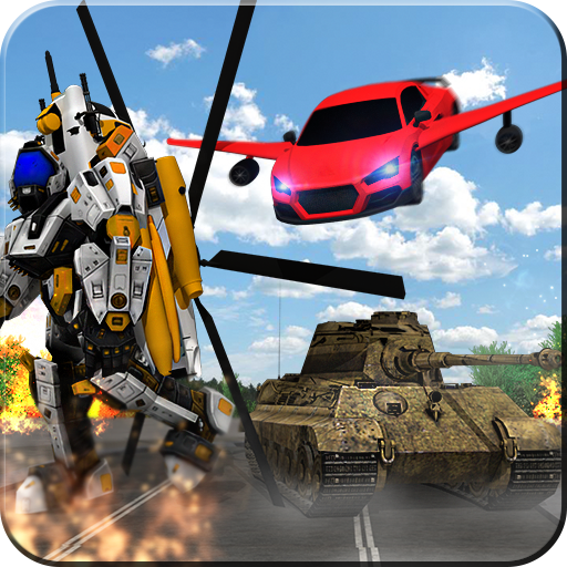 Robot Helicopter Strike logo