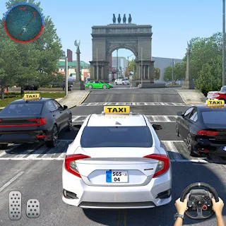 City Car Driving Taxi Games apk