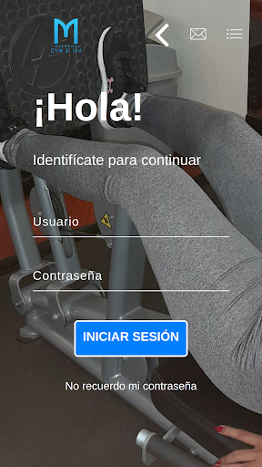 Android application Mykonos Gym & Spa screenshort
