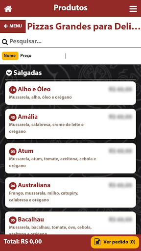 Scarolli Pizzaria Screen 2