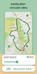 screenshot of Cyclers: Bike Navigation & Map