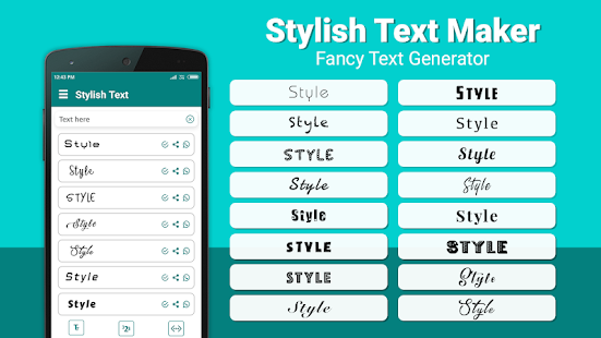 Stylish Text Maker: Fancy Text 3.1 screenshots 1