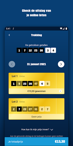 Eurojackpot Screen 3