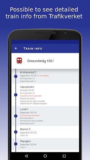 SkåneFärden, Skånetrafiken api Screen 3