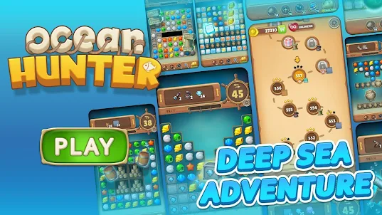 Ocean Hunter : Match 3 Puzzle