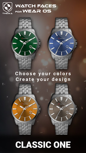 Screenshot of Classic One Wear Watch Face
