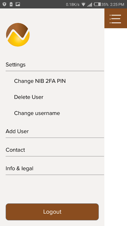 #6. Nib 2FA (Android) Ved: NIB International Bank S.C