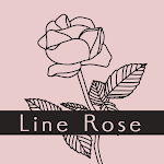 Cover Image of Download Line Rose Theme +HOME  APK