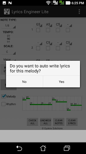 Lyrics Engineer Lite Screenshot