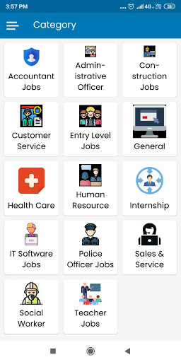 USA Jobs App Latest Jobs Screen 2