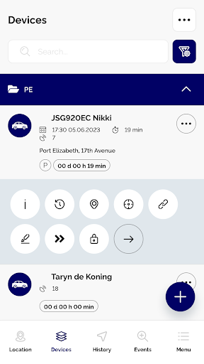 Baytrac. Screen 2