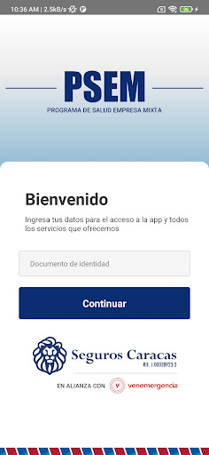 Android application PSEM screenshort