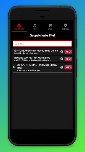 SWAVE Player Screen 3