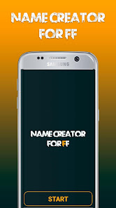 Screenshot 5 Creador de nombres para Free F android