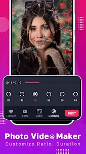Photo video maker with music