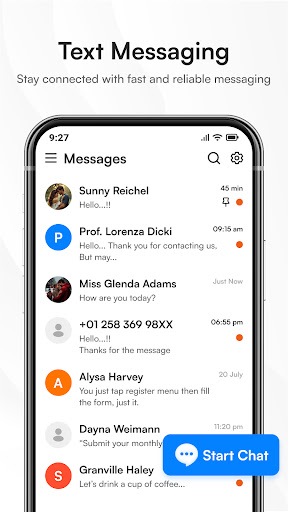 Messages: Chat & Text SMS App Screen 2