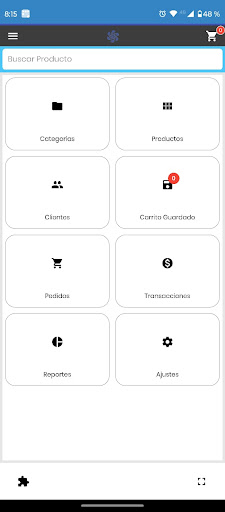 Android application OpenPoss "Beta" screenshort