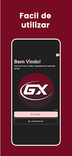 Android application GX Móvel screenshort