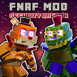 Cover Image of Télécharger FNAF Breach Mods for Minecraft 1.5 APK
