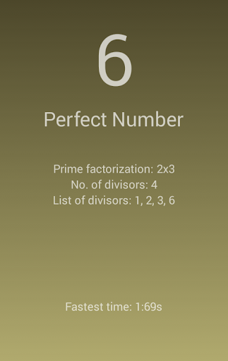NumFact Screen 3