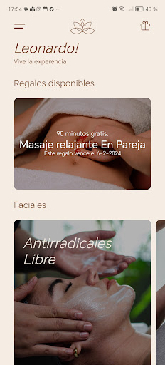 Vita Santi Home SPA Screen 3