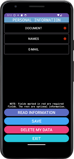 SAMM® QRID Screen 2