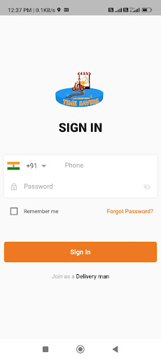 Timesavers - Delivery Partner Screen 3