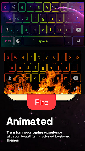 Neon LED Keyboard Screen 2