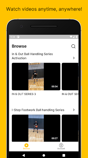 JusHoop Training Screenshot