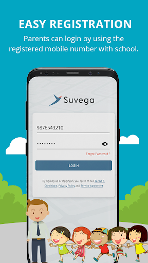Android application Suvega Secure screenshort