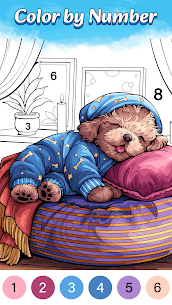 Color Oasis – Color by Number 1