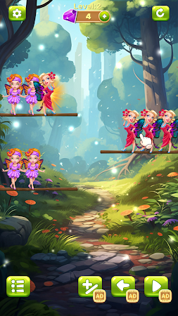 Game screenshot Sort princesses-fairy game mod apk