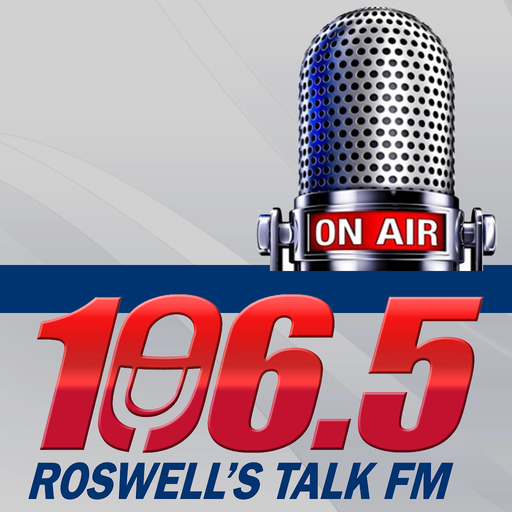 106.5 Roswells Talk FM logo