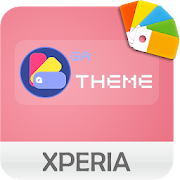 GALAXY XPERIA Theme | JUST RED ?Design For SONY