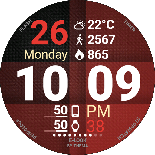 E-Look Watch Face Logo