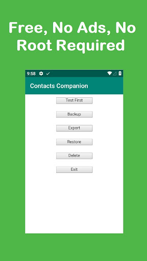 Contacts Companion (Beta) - Se Screen 2