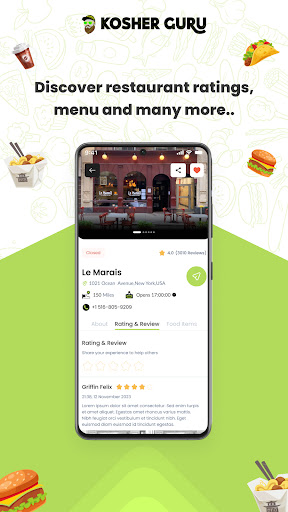 Android application Kosher Guru screenshort