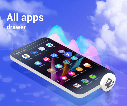 Android application 4D Launcher -Lively 4D Launche screenshort