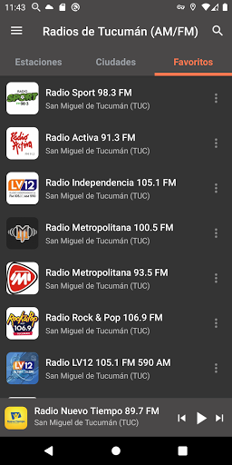 Radios de Tucumán (AM/FM) Screen 3