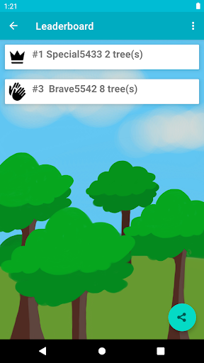 Android application TreeCycle screenshort