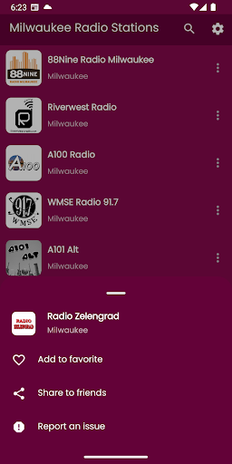 Milwaukee Radio Stations - USA Screen 2