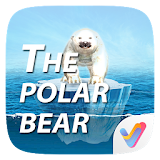 The Polar Bear 3D V Launcher Theme icon