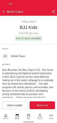OAMA Inc Screen 3