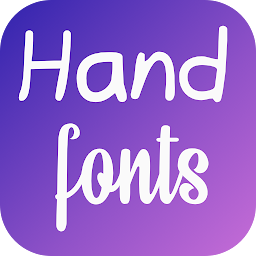 Icon image Hand fonts for FlipFont