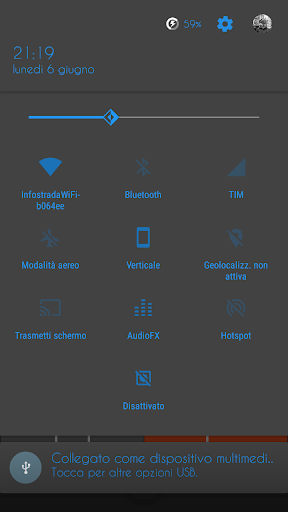 Material Blue CM Theme