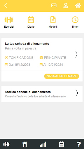 Due Ponti Fitness Screen 2