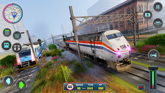 Jogue Simulador de Motorista de Trem jogo online grátis