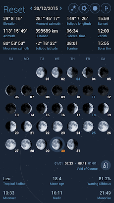 Deluxe Moon HD-Lunar Calendarのおすすめ画像2