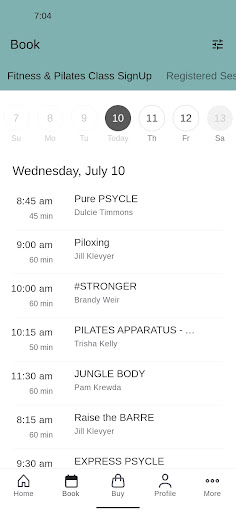 Studio Pilates Red Deer Screen 2