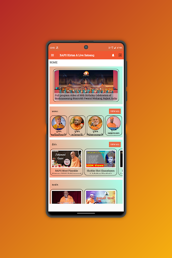 BAPS Kirtan & Live Satsang Screen 2